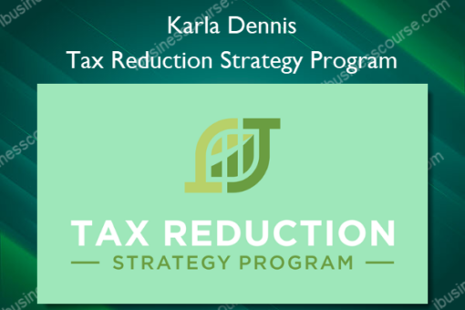 Tax Reduction Strategy Program