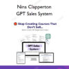 GPT Sales System – Nina Clapperton