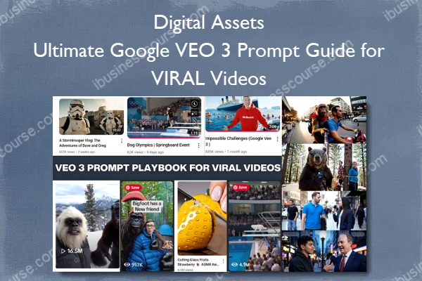 Digital Assets – Ultimate Google VEO 3 Prompt Guide for VIRAL Videos (1) Digital Assets – Ultimate Google VEO 3 Prompt Guide for VIRAL Videos