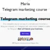 Telegram marketing course – Maria Telegram marketing course – Maria