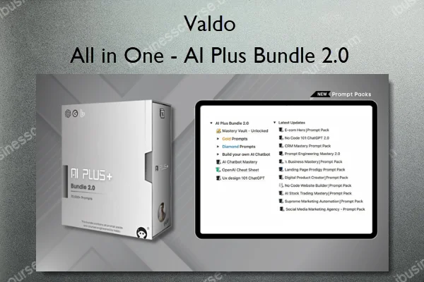 Valdo – All in One – AI Plus Bundle 2.0 Valdo – All in One – AI Plus Bundle 2.0