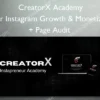 Master Instagram Growth & Monetization + Page Audit – CreatorX Academy