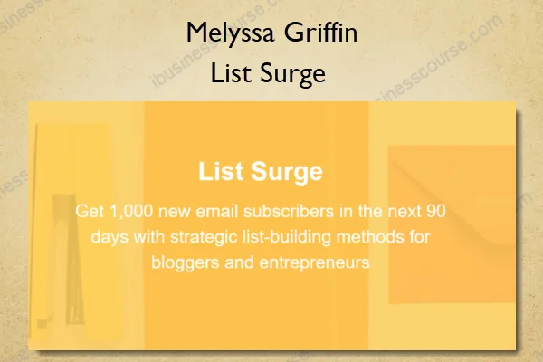 List Surge – Melyssa Griffin List Surge – Melyssa Griffin