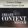 Content System Guide – Creator College