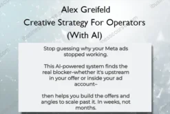 Creative Strategy For Operators (With AI) – Alex Greifeld