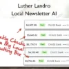 Local Newsletter AI – Luther Landro